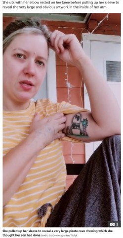 最も意味のないタトゥー を深く後悔する母親 米 21年5月21日 エキサイトニュース