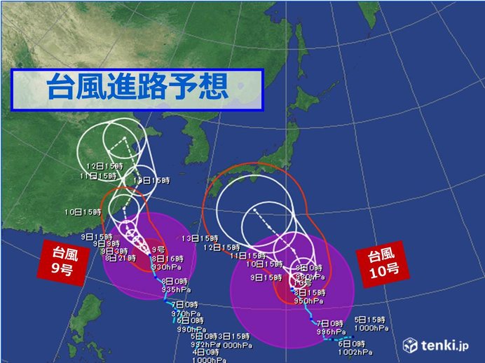 台風10号 どこに影響 進路が定まらない理由 2019年8月8日 エキサイトニュース