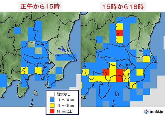 関東 午後の天気 何時から雨が降る 17年9月22日 エキサイトニュース