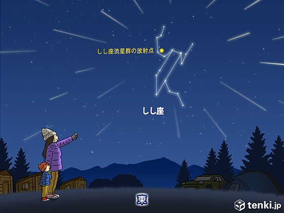あすの未明 しし座流星群 が極大 17年11月17日 エキサイトニュース
