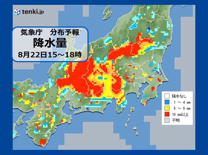 関東から西はあすも天気急変 土日で雨と暑さに変化が 隠れ傘マークに注意 年8月21日 エキサイトニュース