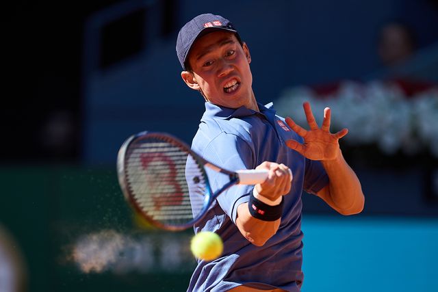 錦織圭 世界24位ハチャノフとの2回戦はセットカウント0-1の第2セット5 
