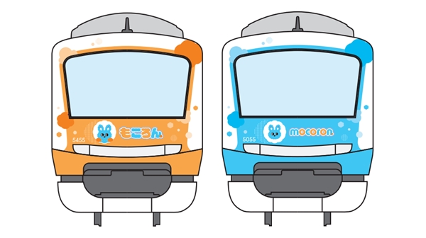 小田急「もころん号」がリニューアル 全面ラッピングに生まれ変わって6