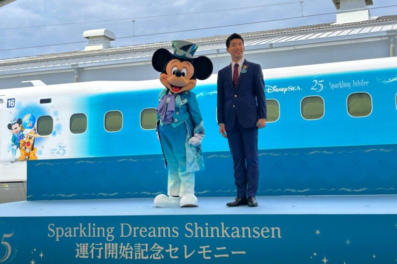 レポート】 ディズニーシー25周年記念「スパークリングドリーム新幹線