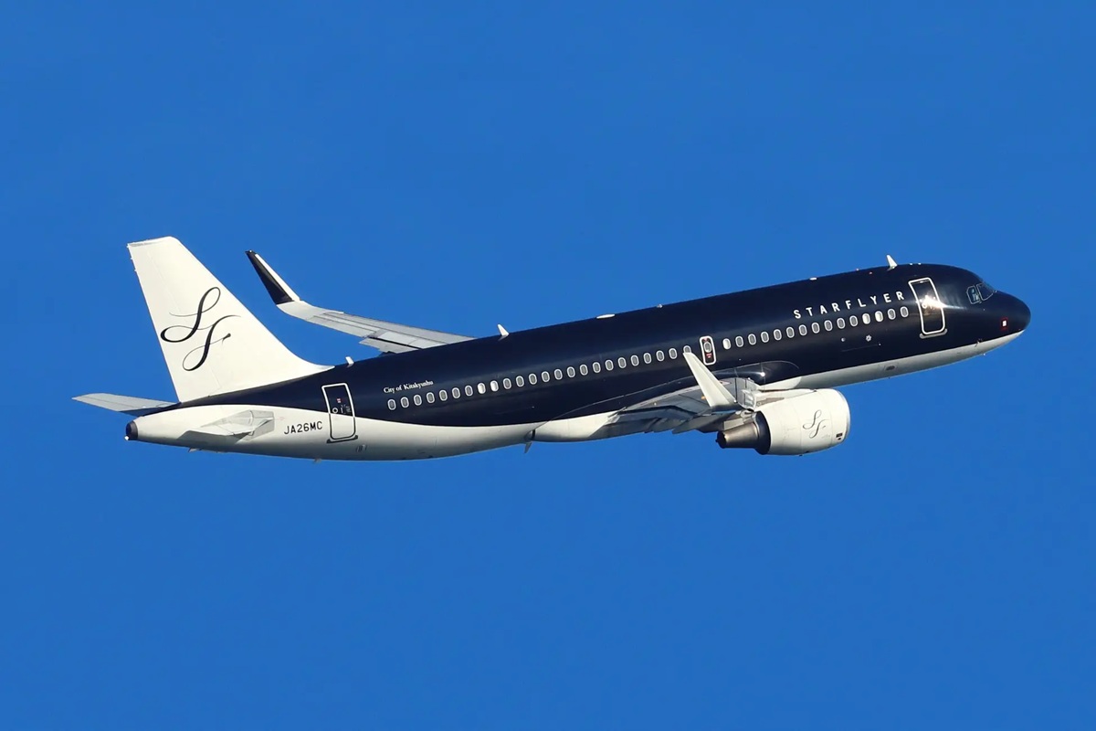スターフライヤー エアバスA320 20周年記念ノベルティセット 限定水筒