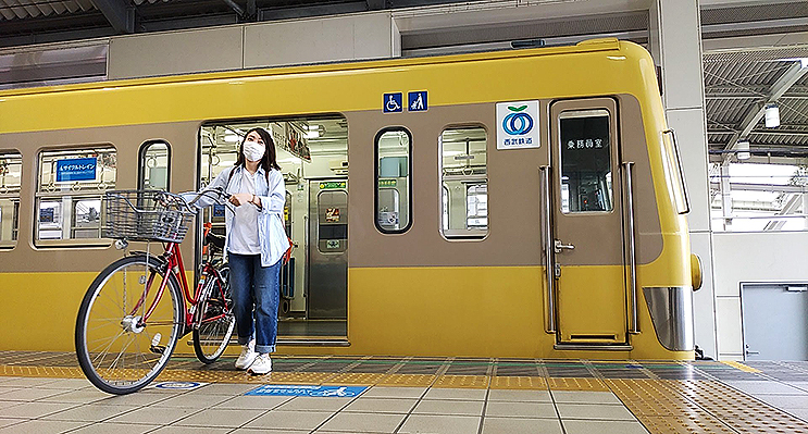 自転車もEF65形電気機関車も入れる西武多摩川線 武蔵境駅 - エキサイト