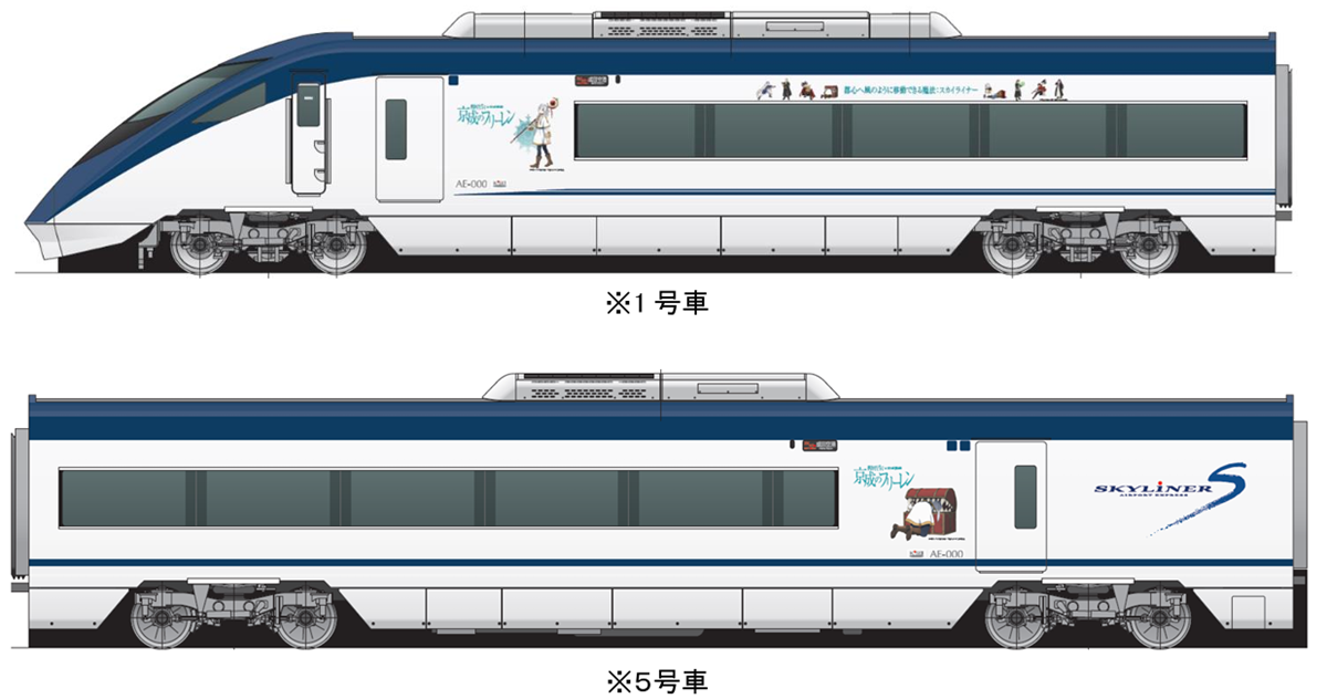 京成のフリーレン 葬送のフリーレン 京成電鉄 缶バッジ ポストカード