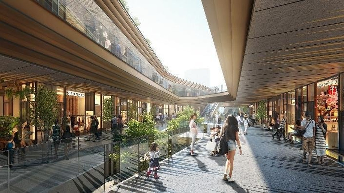 81店舗集結】JR東日本初のアウトモール型SCが大井町トラックスに 81店舗集結】JR東日本初のアウトモール型SCが大井町トラックスに