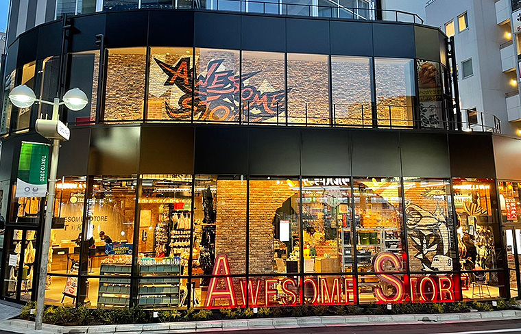 渋谷にニューヨーク市地下鉄の駅が出現 Awesome Store Tokyo 3 12オープン オーサム史上最強の品揃え 21年3月10日 エキサイトニュース
