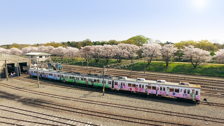 アニメ制作チームとコラボ　秩父鉄道が「超平和バスターズトレイン」スタンプラリー (2021年7月3日) - Vimarsana News