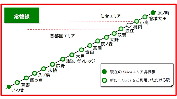 2020年春から常磐線の15駅でSuicaが利用可能に - エキサイトニュース
