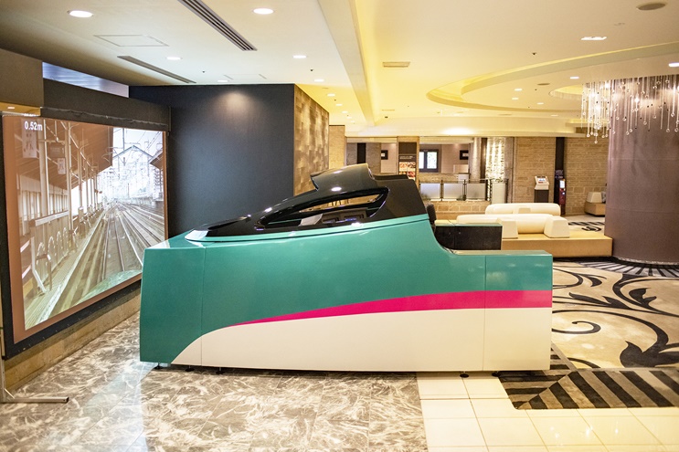 E5系新幹線シミュレータ を早速体験 飯田橋のホテルメトロポリタン エドモントにお邪魔しました 写真多数 22年4月6日 エキサイトニュース