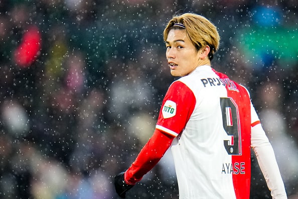 上田綺世が圧巻ループを決める！ フェイエノールト6連勝でCL圏