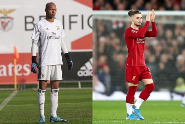 日本人GKとリヴァプールFWが一触即発 身長“23cm差”睨み合いが話題に