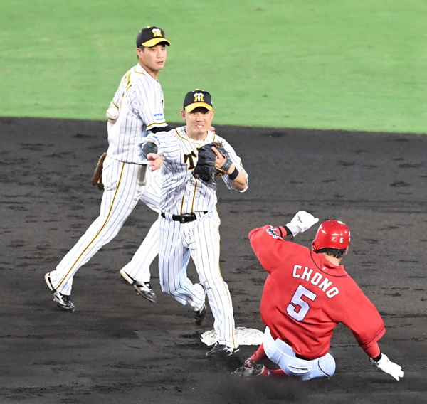 阪神痛い キャプテン糸原が 右手有鉤骨の骨折 で離脱へ 2020年7月22日 エキサイトニュース