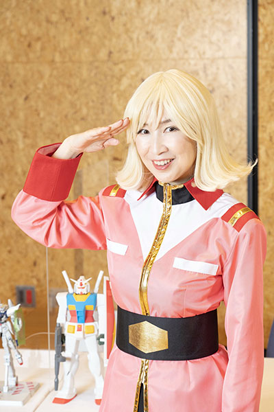 ガンダム歌手 森口博子 セイラ マスの衣装で登場 デビュー３５周年を迎えました 年9月16日 エキサイトニュース