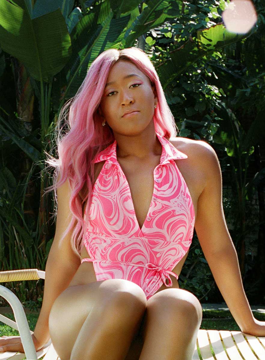 大坂なおみ 鮮やかピンク水着 披露 米人気ブランドとコラボ 21年4月30日 エキサイトニュース