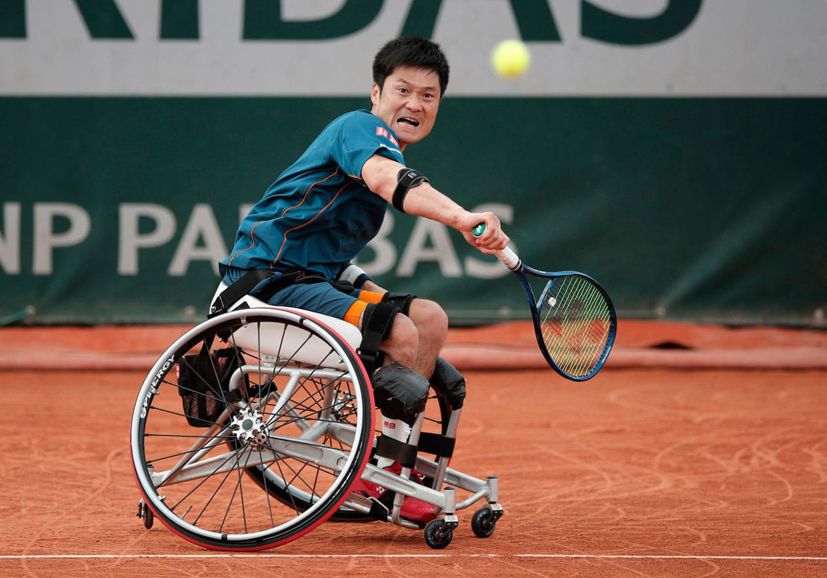 車いすテニス 全仏ｏｐ 国枝慎吾が３年ぶりｖへ王手 上地結衣も決勝進出 21年6月5日 エキサイトニュース