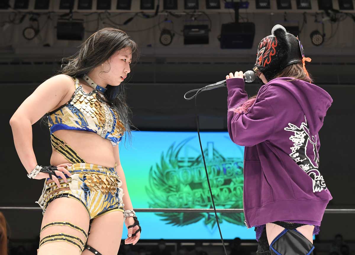 スターダム 優勝決定戦後にキッド乱入 渡辺桃は 負けたらユニット移動 の完全決着戦受けた 21年11月14日 エキサイトニュース