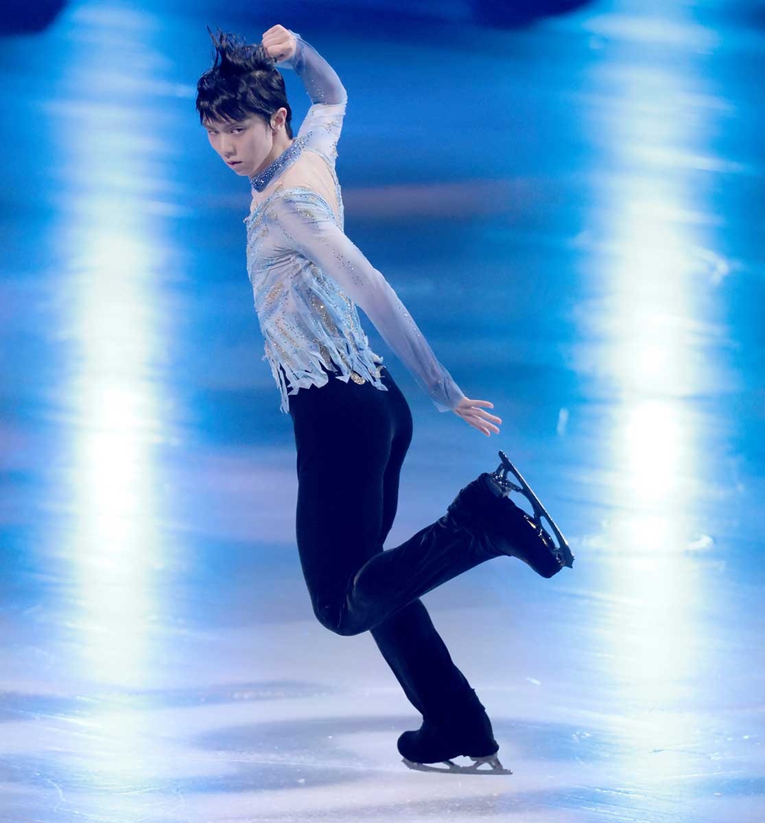 羽生結弦 王者の演技 に観客総立ち エキシビションで昨季ｓｐを披露 楽しんでほしい 21年12月27日 エキサイトニュース