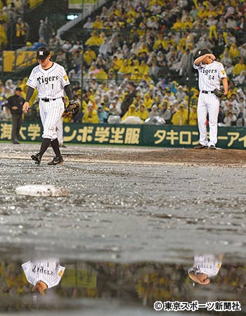 セｃｓ 田んぼ甲子園に怒る阪神 強雨決行決めたｎｐｂの言い分 17年10月16日 エキサイトニュース