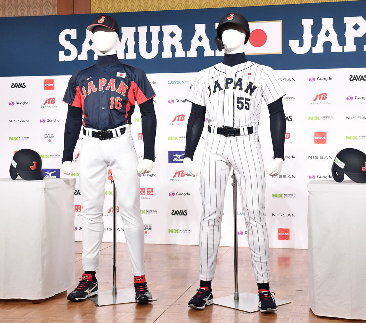 日本人気超絶の 侍ジャパン試合球 ケース入り 日米野球壮行試合 ミズノ