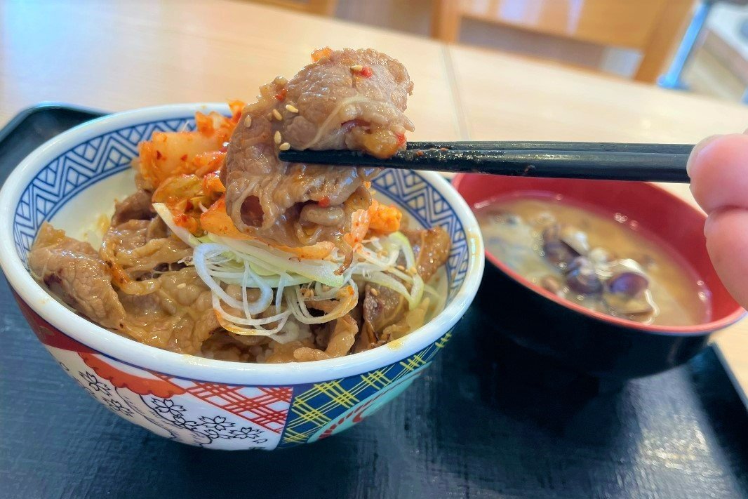 吉野家 牛丼 牛焼肉丼 牛カルビ丼 牛のどんぶり３兄弟 写真で食レポ 22年4月19日 エキサイトニュース