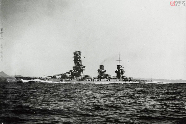 主砲6基12門！ 戦艦「山城」竣工-1917.3.31 航空機の試験やお召艦の