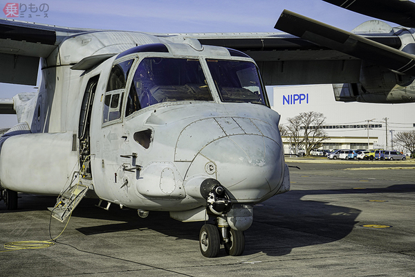 日本飛行機 米海兵隊が運用するMV-22「オスプレイ」の整備機体を初受託 