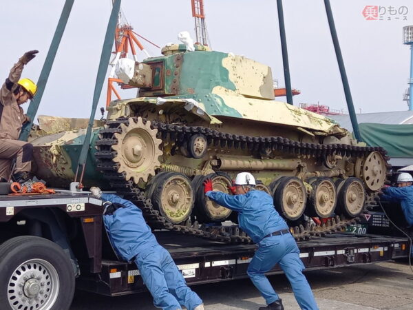 米軍が80年越しに返還！「激レア日本戦車」が里帰り ポイントは攻撃力