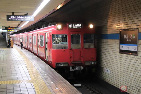 名古屋の地下鉄を走る「真っ赤なゴツイ電車」いつまで現役？ 最古参級