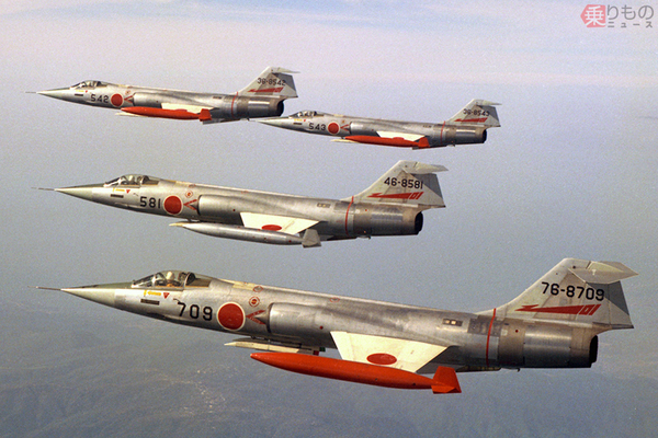 鉛筆ソックリ 空自も使った傑作戦闘機 F-104「スターファイター」初