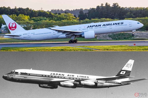 60年前のJALのファーストクラス、いまとどう違う? 「DC-8」初号機は ...