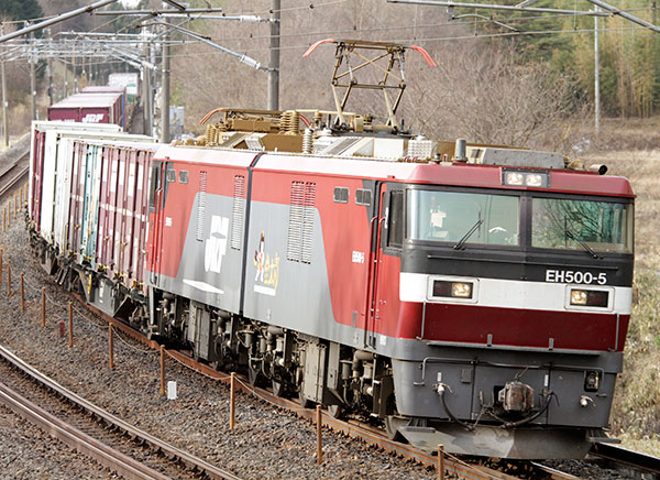 eh500 金太郎　プレート　貨物列車 災害に備え電気機関車「金太郎」の活用を検討 JR貨物 (2015年1月14日