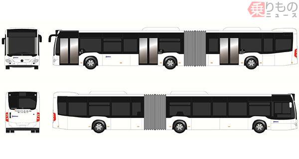 連節バス 北九州市に19年夏導入 3路線で運行検討 車体デザイン募集 西鉄 18年10月4日 エキサイトニュース