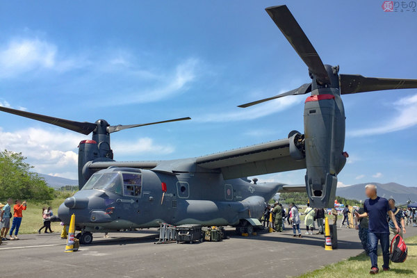 米空軍仕様CV-22「オスプレイ」、海兵隊仕様との差異と日本国内一般
