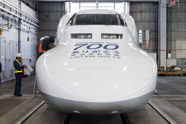 東海道新幹線700系ラストラン列車「のぞみ315号」運休に 8日運転予定
