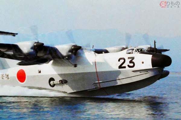 日本オリジナル「PS-1」対潜飛行艇が初飛行-1967.10.24 その血は海自US