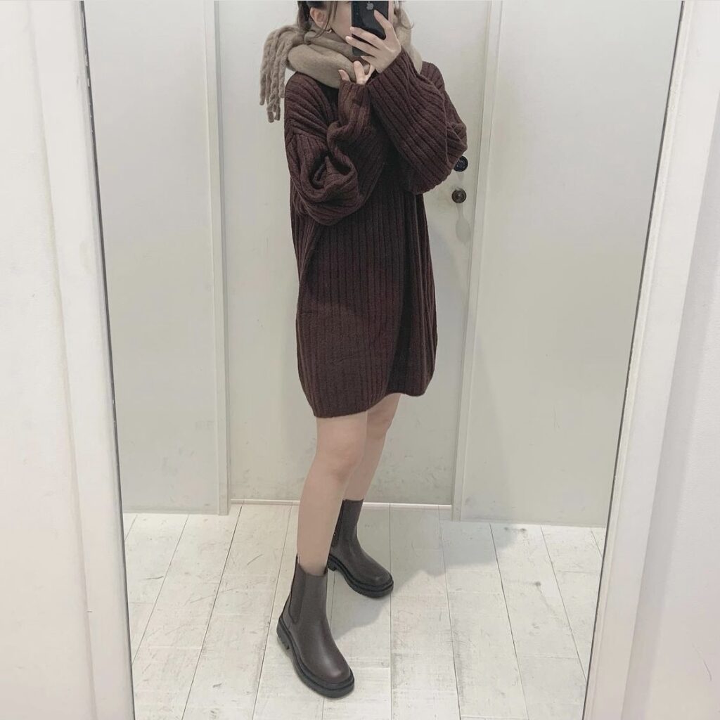 エルメスデート普段使いに ニットワンピースブーツに合うリング スーパーセール期間限定