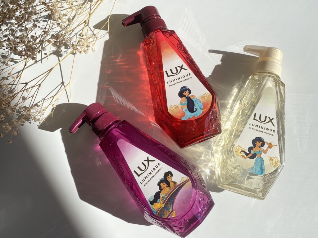 Lux これはパケ買い必須 アラジン 30周年を記念した 限定デザインが可愛すぎ ジャスミン気分なシャンコン４つをご紹介 ローリエプレス