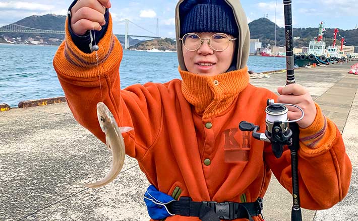 門司港でアラカブ＆冬キス釣り楽し【福岡】ブラクリとちょい投げ釣りで