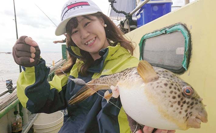 東京湾 ヒガンフグ 釣りが本格始動 良型主体に船中頭17尾 新明丸 年10月26日 エキサイトニュース