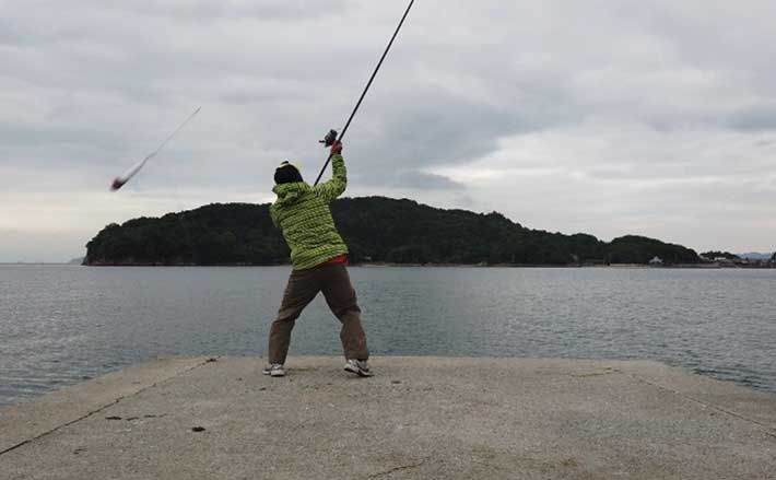 投げキス釣りで22cn頭に23匹 ポイントを空撮写真で紹介 広島 21年6月22日 エキサイトニュース