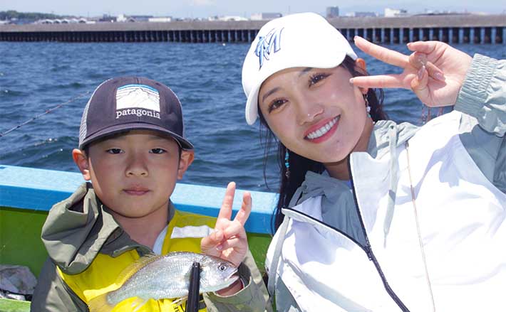 286人が参加した親子釣り大会で良型キス登場【神奈川・一之瀬丸