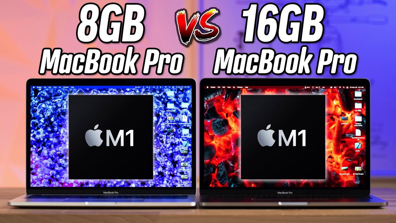8GB vs 16GB】M1 MacBook Proのメモリはどれだけ必要？ (2020年11月25 