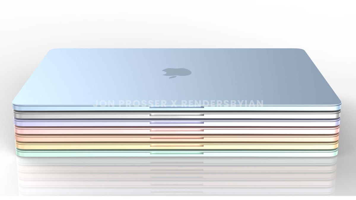 Macbook Airは次期アップデートで白ベゼルに 2021年10月25日 エキサイトニュース