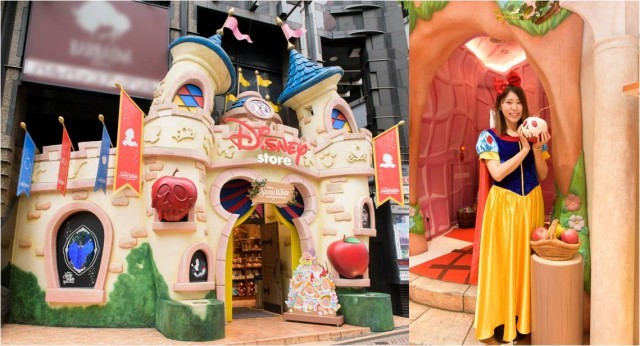 現地レポ ディズニーストア渋谷公園通り店が 白雪姫 特別装飾に ドレスでプリンセス体験も 17年10月日 エキサイトニュース