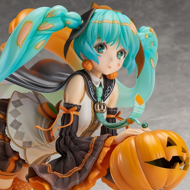 トリック オア ミク 初音ミク 人気絵師 左とコラボしたハロウィン仕様フィギュアが発売決定 17年5月2日 エキサイトニュース