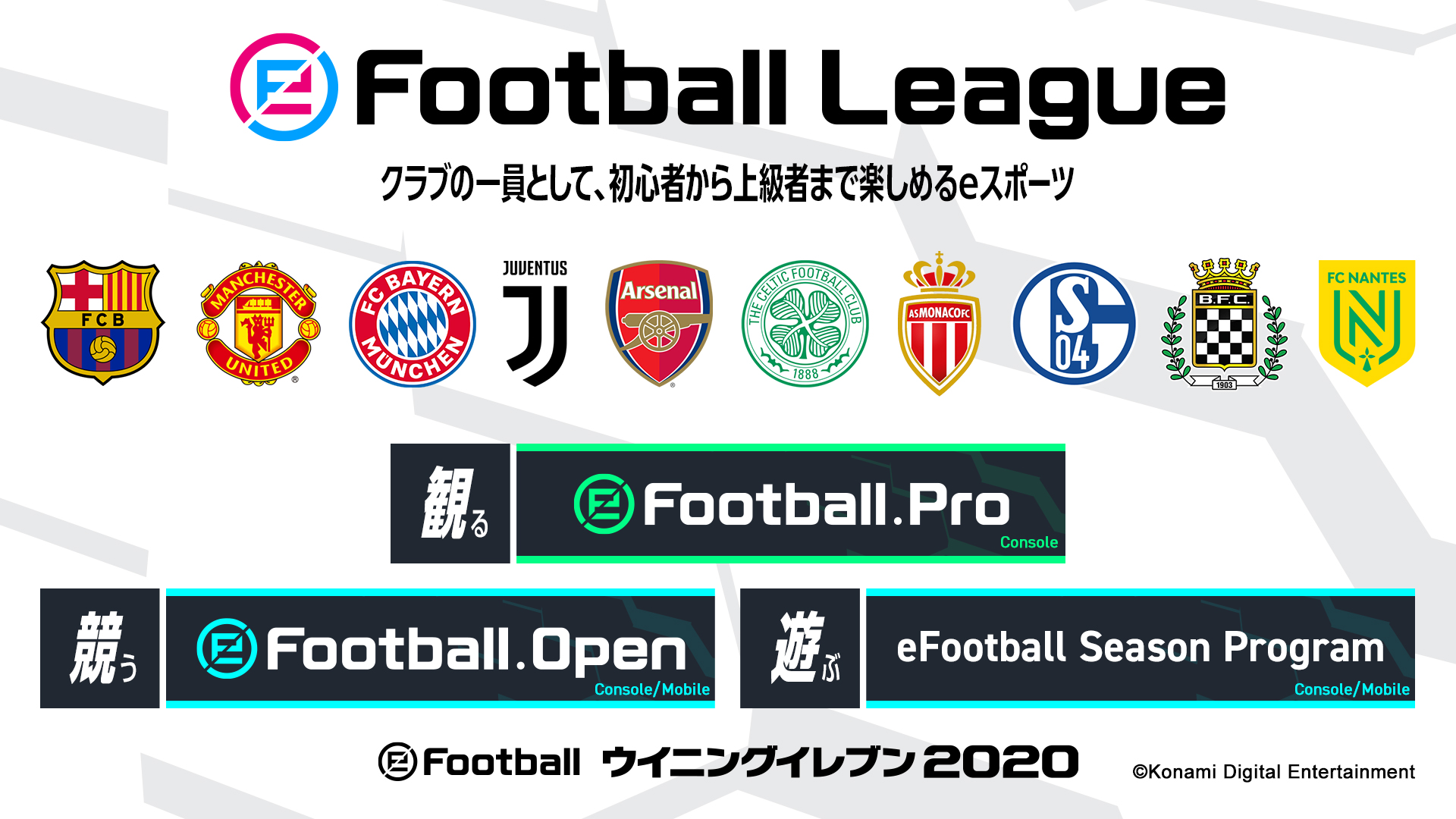 ウイニングイレブンの新たなeスポーツ公式大会 Efootball League 19 シーズン がいよいよ開幕 19年12月13日 エキサイトニュース