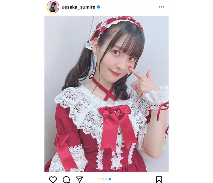 上坂すみれ、激甘すぎるロリータ衣装に歓喜の声ぞくぞく！！ (2023年2